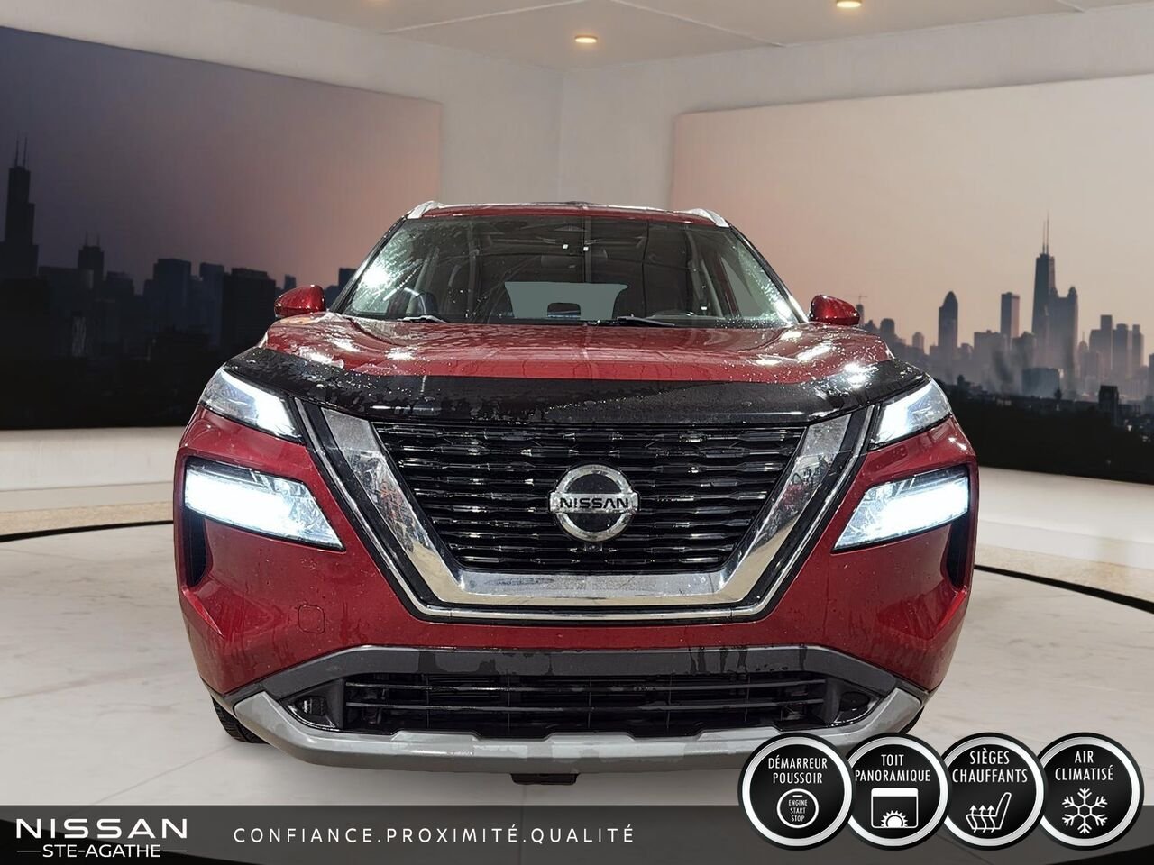2021 Nissan Rogue Red Saint-Jérôme - photo #1