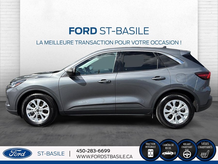 2023 Ford Escape ACTIVE | VOLANT ET SIEGES CHAUFFANT | SEULEMENT 14256 KM Grey