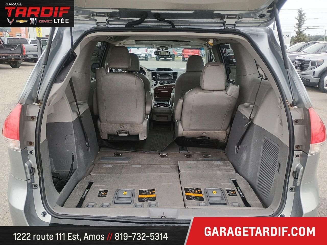 2014 TOYOTA SIENNA XLE 3.5L v6 Silver Amos - photo #11
