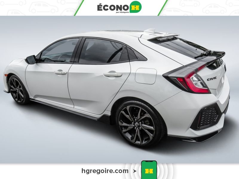 2019 Honda Civic White Laval - photo #5