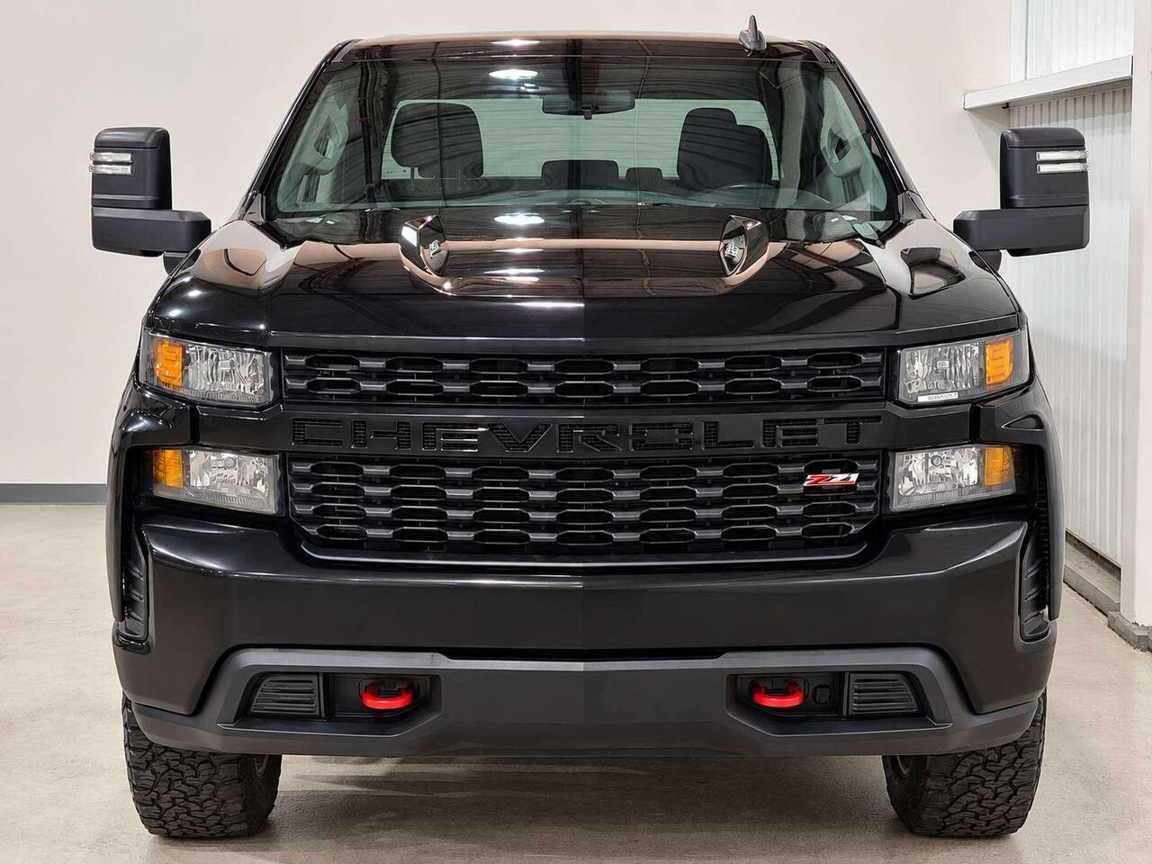 2022 Chevrolet Silverado 1500 LTD 4WD Crew Cab 157" Custom Trail Boss Black Val-David - photo #1