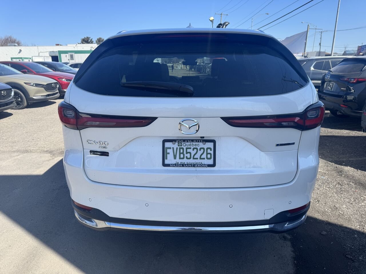 2024 MAZDA CX-90 PHEV GT White Sainte-Agathe-des-Monts - photo #5
