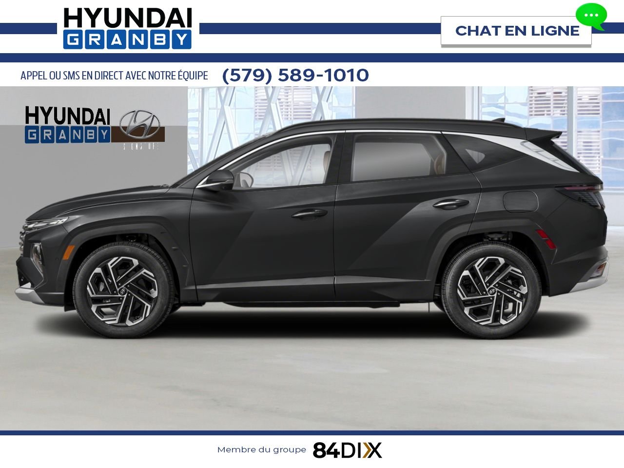 HYUNDAI Tucson 2025 Noir cendre Granby - photo #2