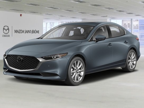 MAZDA Mazda3 GT TI i-ACTIV | TOIT OUVRANT | CUIR | CARPLAY SANS FIL | VOLANT CHAUFFANT | DÉMARRAGE À DISTANCE 2026 Gris polymétal métallisé