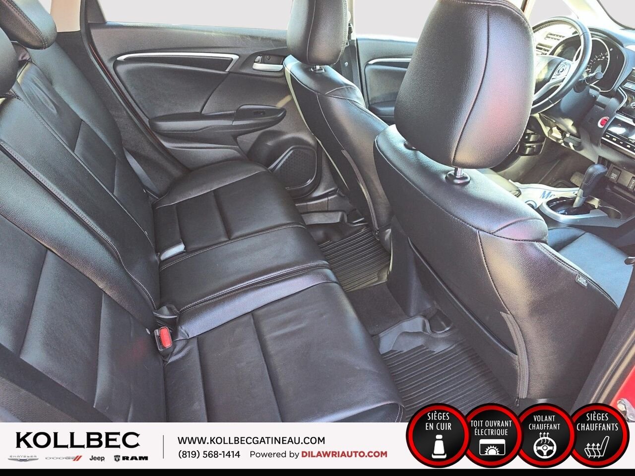 HONDA FIT EX-L Navi 2018 Rouge Ottawa & Gatineau - photo #20