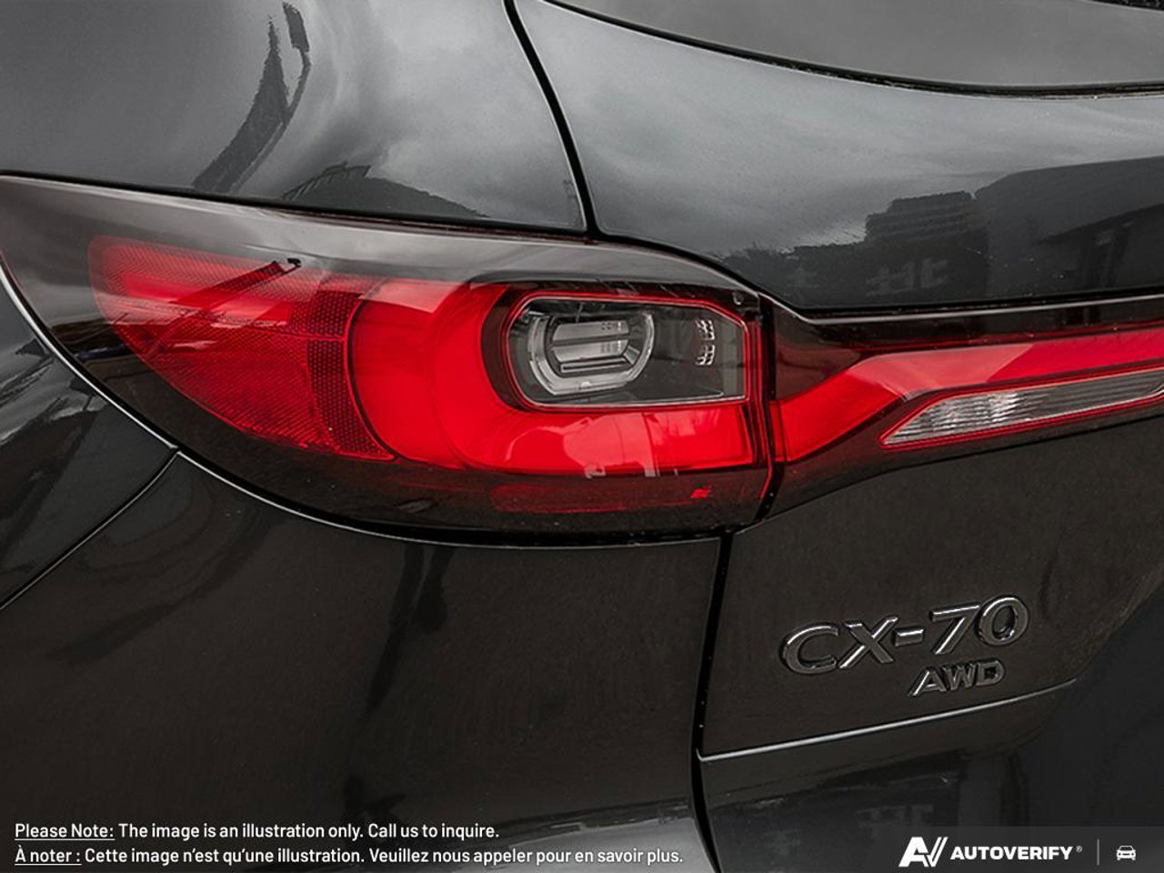 Mazda CX-70 hybride rechargeable JM3KJDHA1T1206007 2026 Noir de jais mica Mirabel - photo #9
