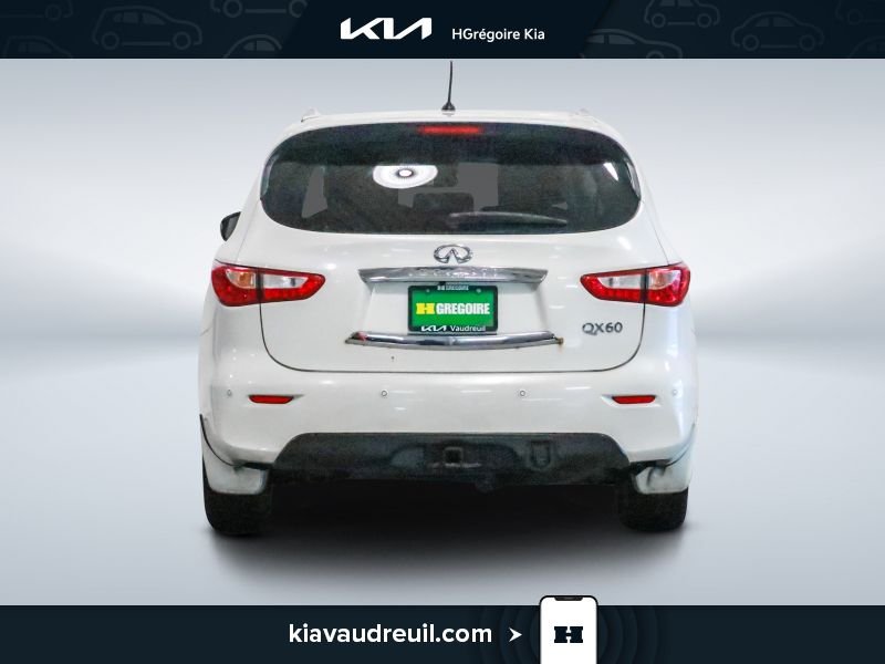 2015 Infiniti QX60 White Saint-Eustache - photo #5