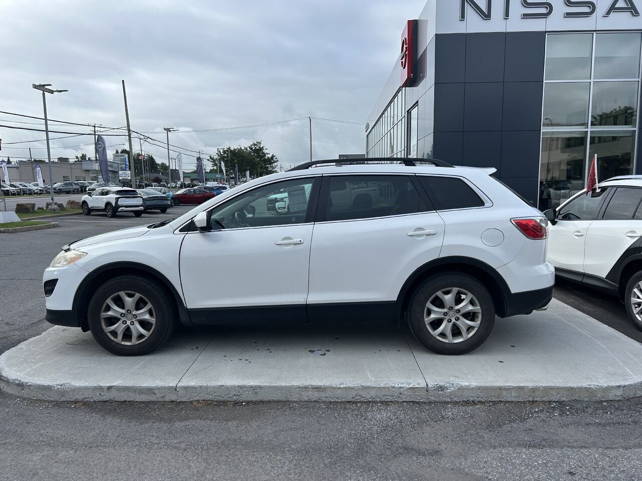 Mazda CX-9 GS AWD 2012 Blanc Châteauguay - photo #2