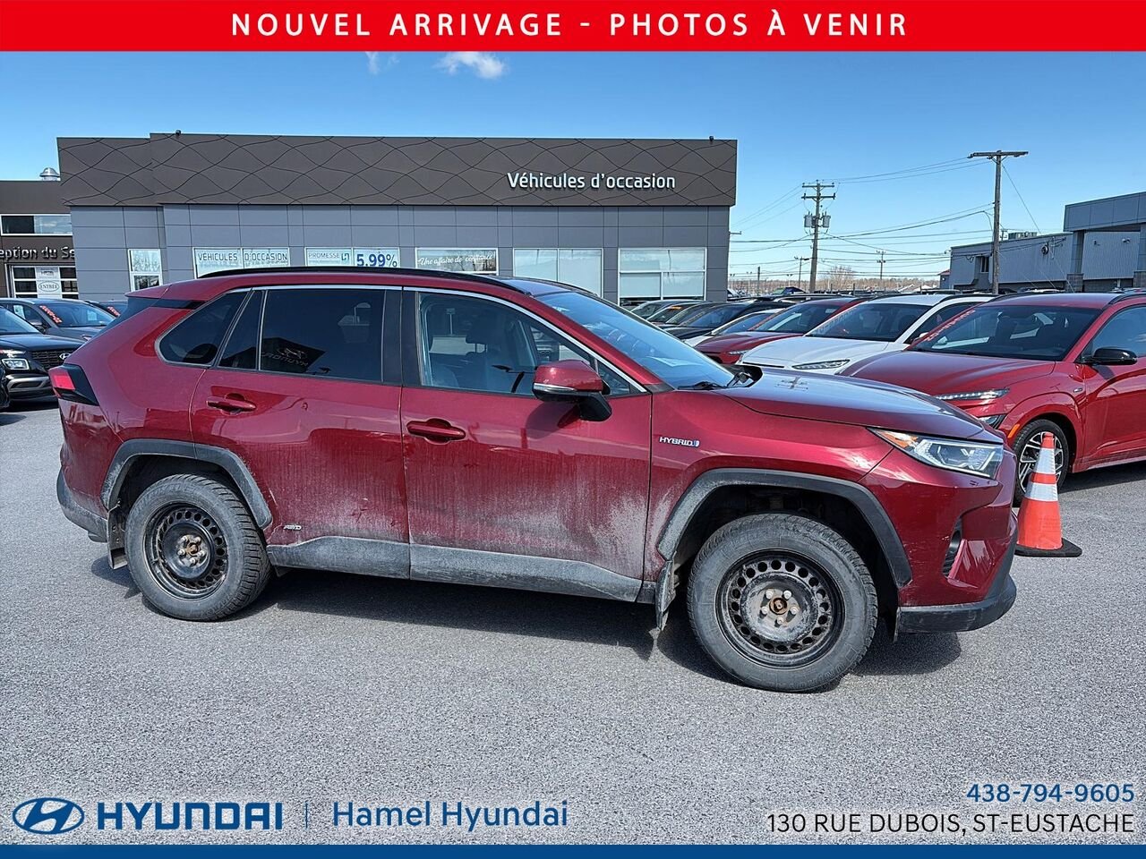 Toyota RAV4 2020 Blanc Saint-Eustache - photo #0