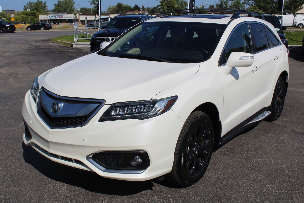 Acura RDX VIN: 5J8TB4H72HL803792 2017 Blanc Sainte-Rose - photo #1