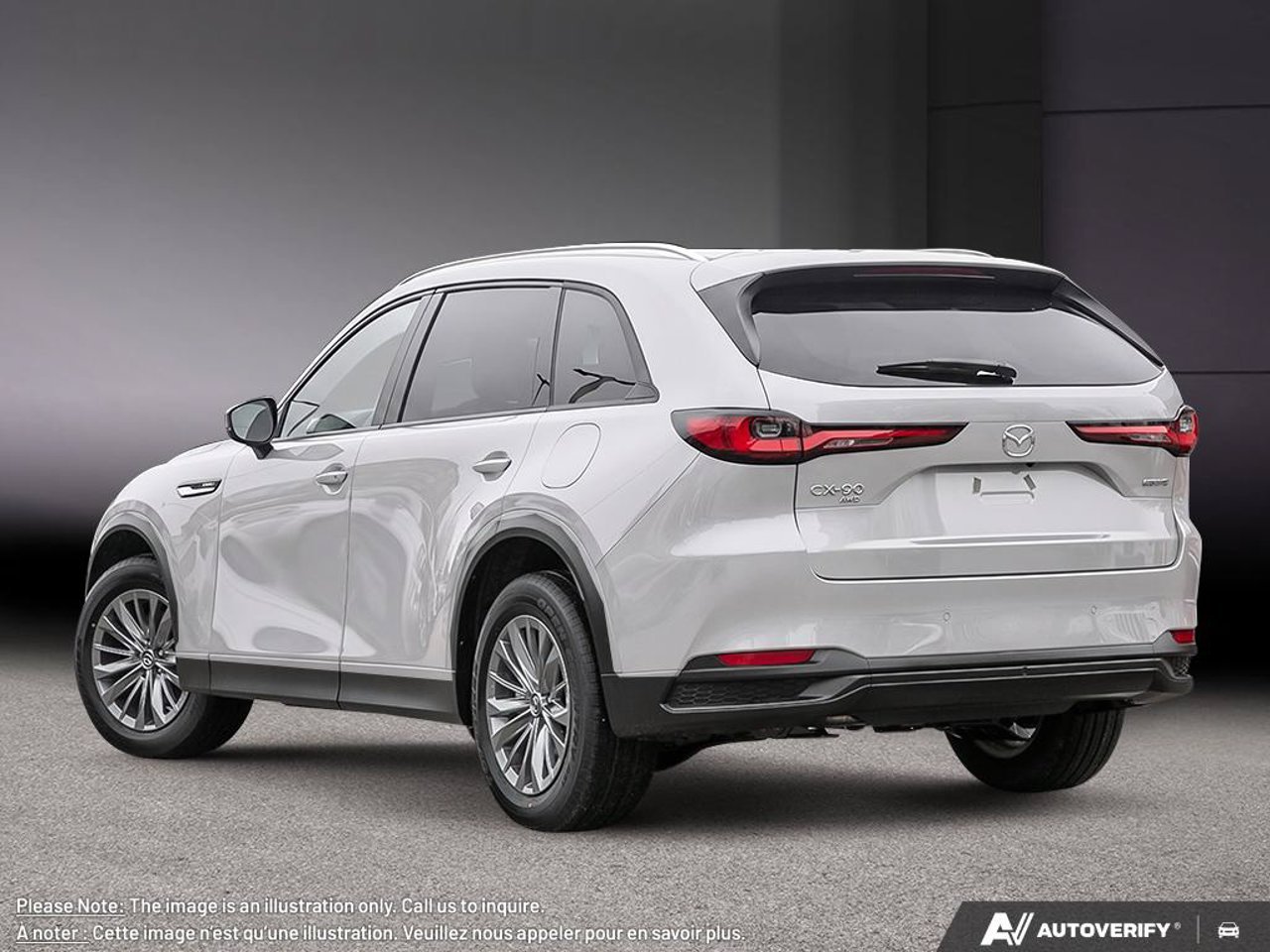 2026 Mazda CX-90 PHEV JM3KKCHA5T1399561 Rhodium White Metallic Mirabel - photo #3