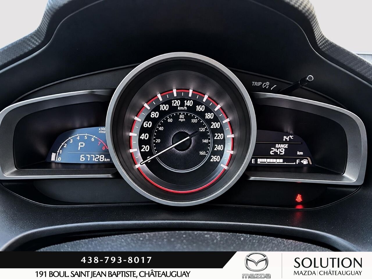 Mazda 3 SPORT AUTOMATIQUE / BLUETOOTH / SIEGES ET VOLANT CHAUFFANTS 2016 Blanc Châteauguay - photo #11