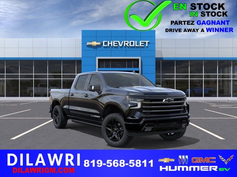 2026 CHEVROLET Silverado 1500 High Country cabine multiplace 4RM 157 po BLACK Gatineau - photo #0