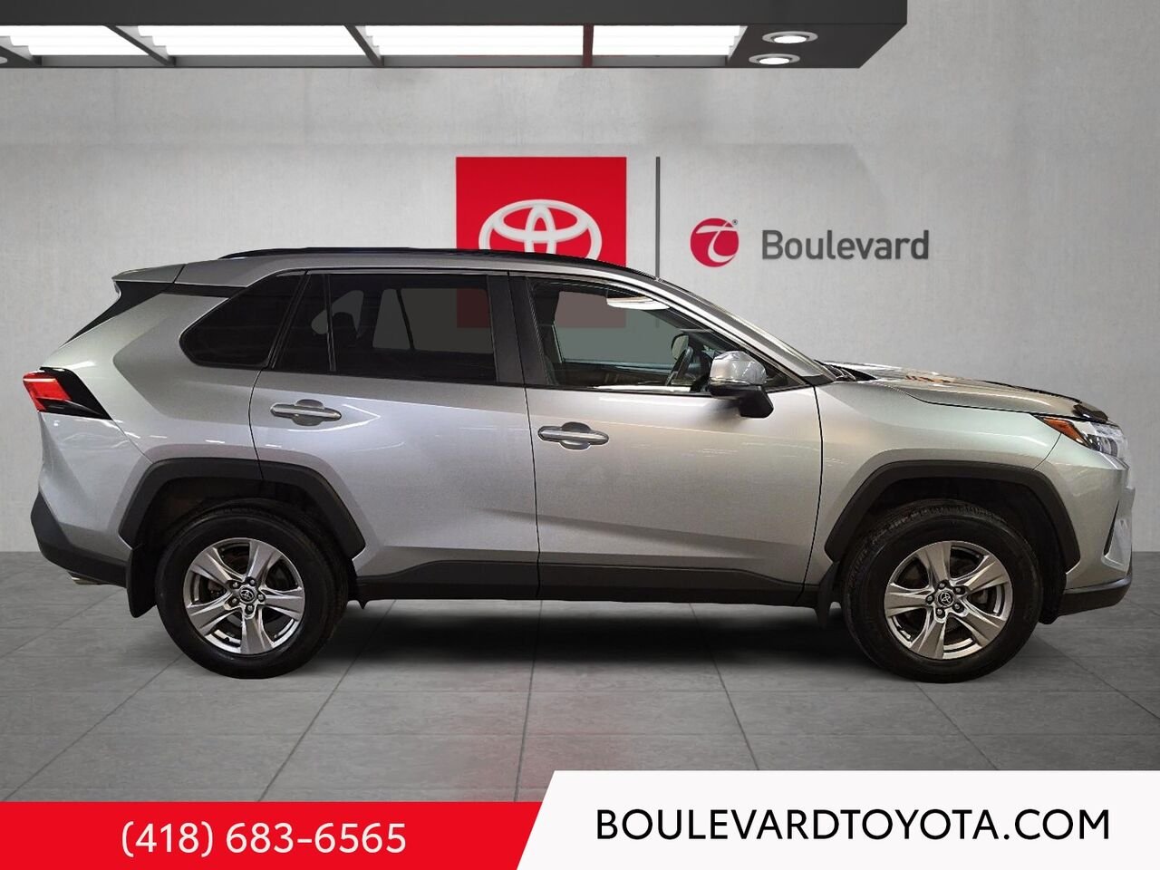 2022 Toyota RAV4 100457A-69 | XLE, AWD Silver Québec - photo #2