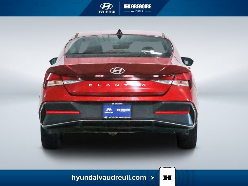 Hyundai Elantra YW218 | PREFERRED +TECH TOIT OUVRANT CERTIFIÉ 5.99% 2025 Rouge Laval - photo #8