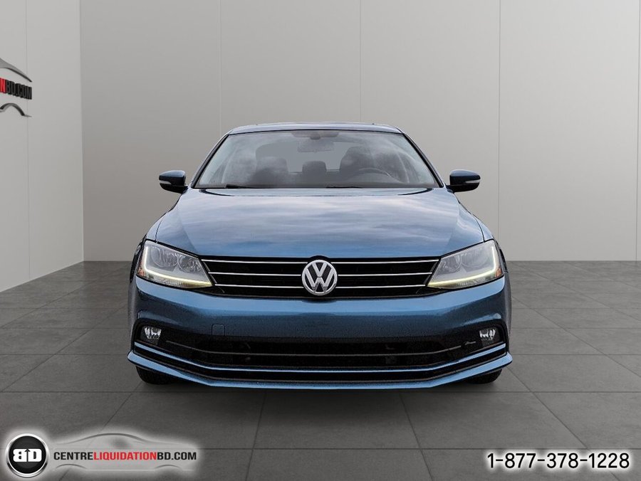 2017 Volkswagen Berline Jetta Édition Wolfsburg 1.4 TSI AUTO Blue