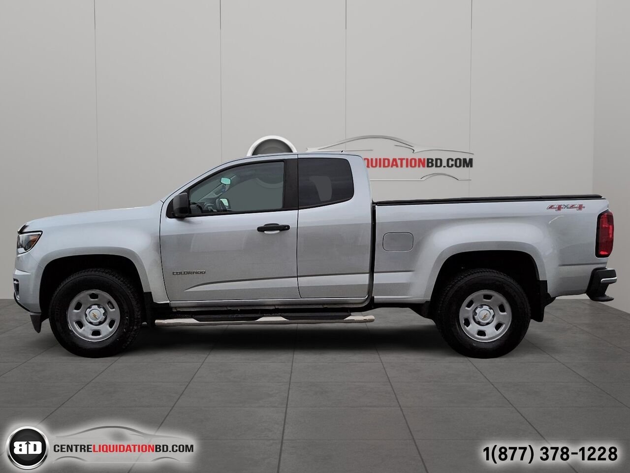 Chevrolet Colorado V6 4X4 WT DOUBLE CAB BOITE 6P | BD0290 2019 Gris Granby - photo #8