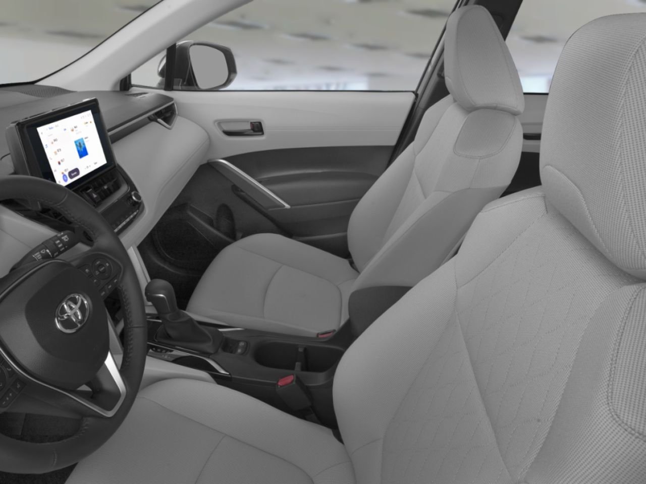 2024 Toyota Corolla Cross LE PREMIUM AWD / CLEAN CARFAX / HEATD SEATS / MOONROOF / ALLOY WHEELS / CARPLAY AND ANDROID AUTO Black Mississauga - photo #8