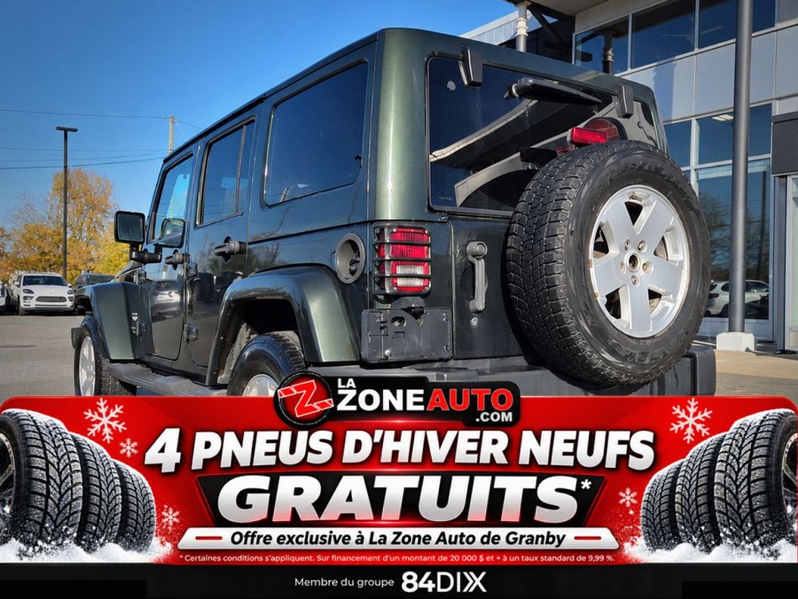 Jeep Wrangler Unlimited Edition Sahara + AWD 2011 Vert