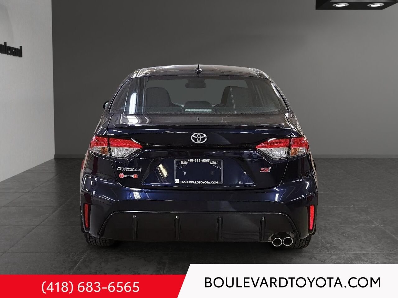 2024 Toyota COROLLA 100592A-40 | SE Blue Québec - photo #4