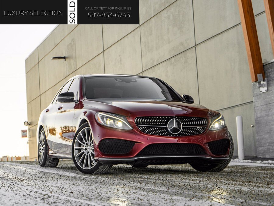 2017 Mercedes-Benz C-Class 2017 Red