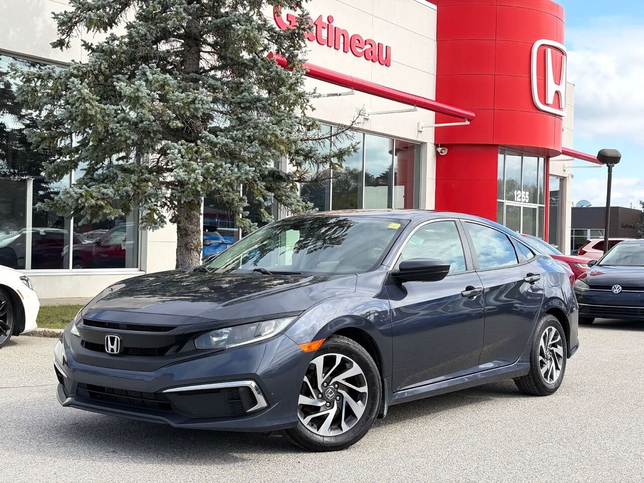 Honda Civic EX 2020 Bleu Gatineau - photo #7