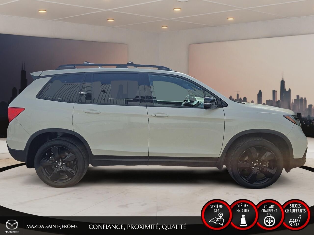 Honda Passport 2019 Blanc Saint-Jérôme - photo #4