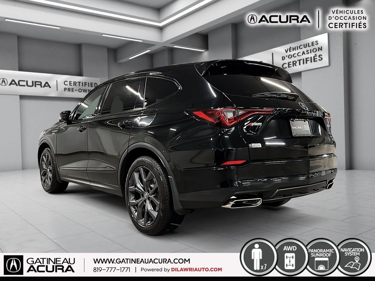 Acura MDX A-Spec SH-AWD 2022 Noir Gatineau - photo #18