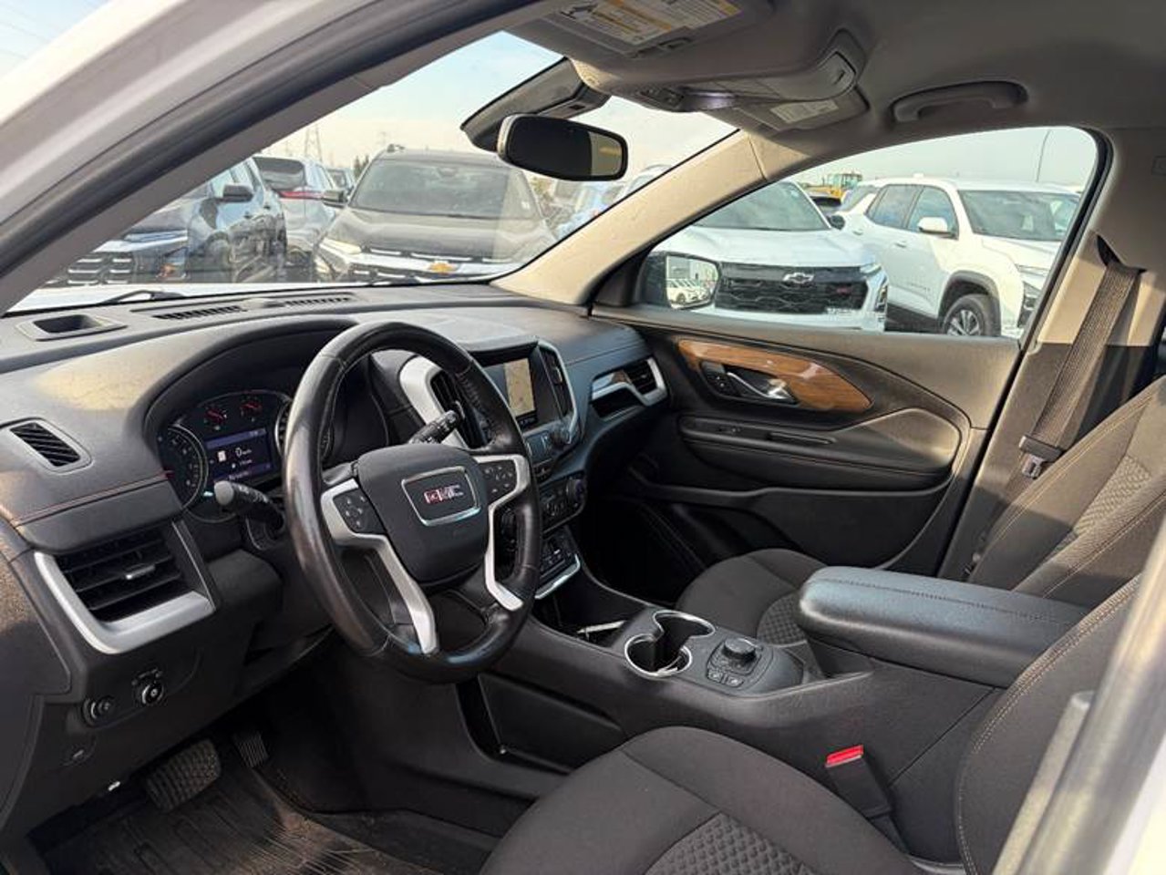 2020 GMC Terrain AWD 4dr SLE White Sherwood Park - photo #5
