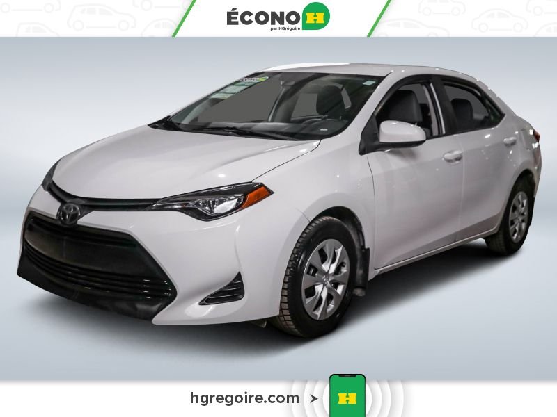 Toyota Corolla 727210A | CE AUTO A/C GR ELECT CAM RECUL BLUETOOTH 2019 Blanc Laval - photo #2