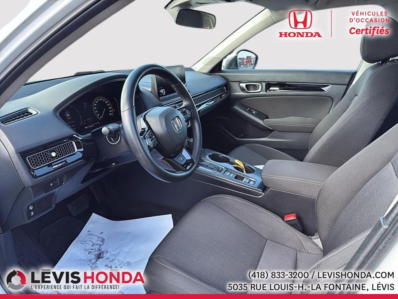 2024 Honda Civic EX EX CVT White Lévis - photo #15