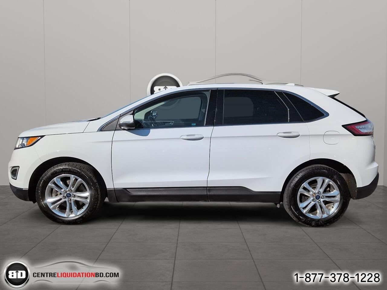 Ford Edge SEL AWD | BD0434 2017 Blanc Granby - photo #8