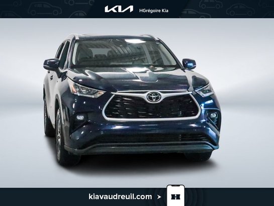 2022 Toyota Highlander 2022 Blue