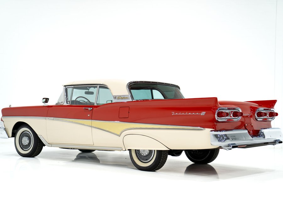 1958 Ford Fairlane 500 Skyliner **PRICE IN USD** Police Interceptor 352 CID Fully Restored