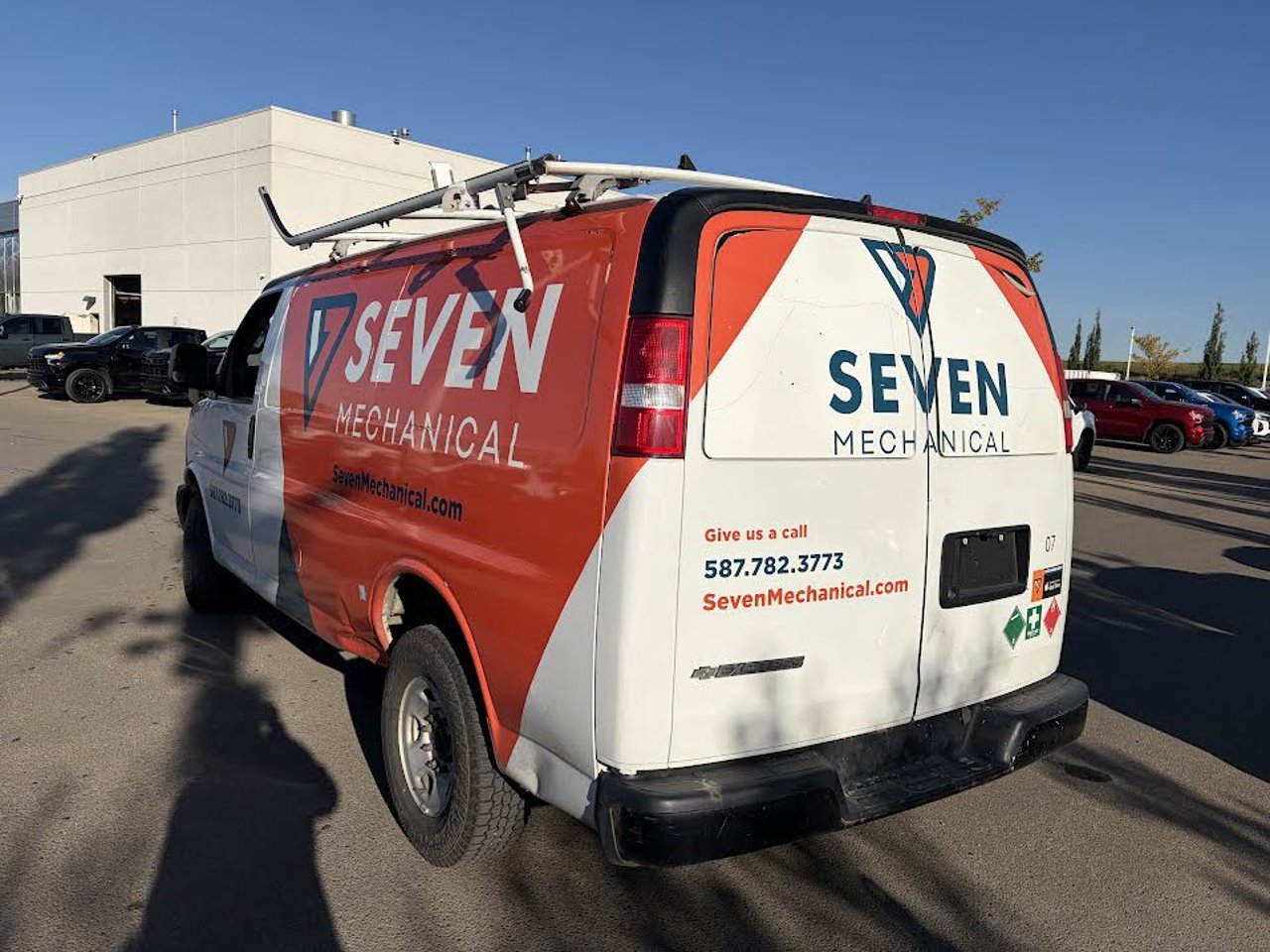 2017 Chevrolet Express Cargo Van RWD 2500 135 White Sherwood Park - photo #3