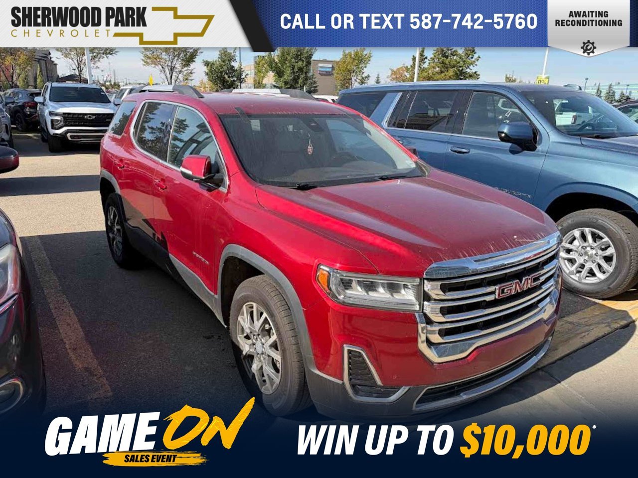 2023 GMC Acadia AWD 4dr SLE Red Sherwood Park - photo #0