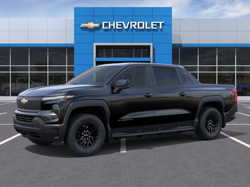 CHEVROLET SILVERADO EV WT à autonomie maximale à cabine multiplace e4RM 2026 NOIR Gatineau - photo #1