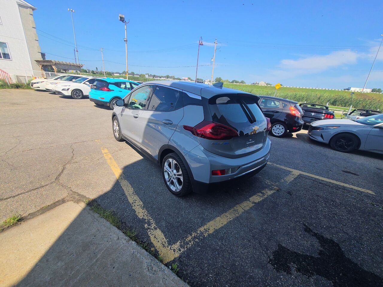 2019 Chevrolet Bolt EV Grey  - photo #2