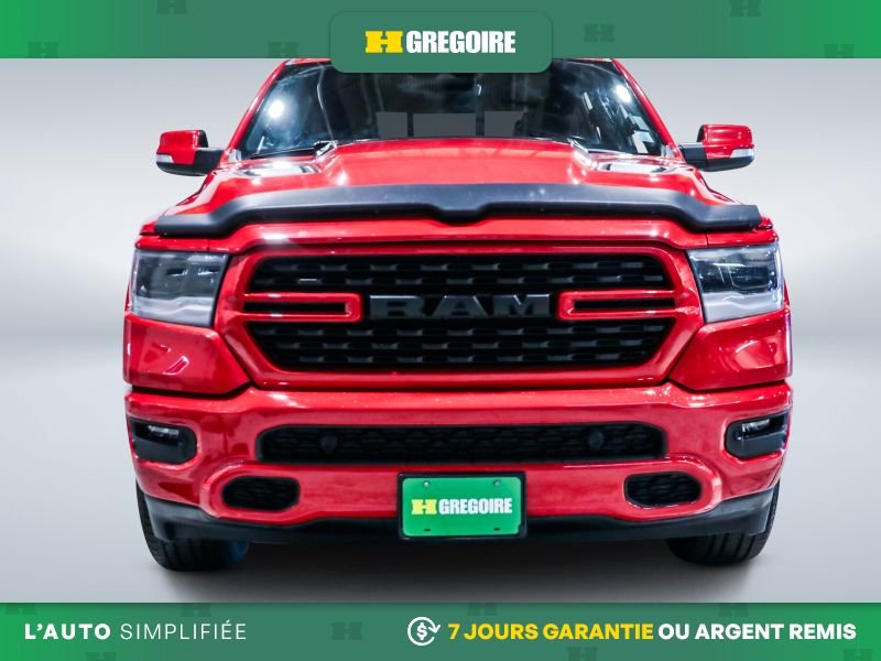 2022 Dodge Ram Sport 4x4 AUTO AC CUIR NAV MAGS CAM RECULE BLUETOO Red
