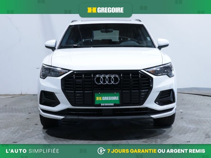 Audi Q3 Komfort AWD AUTO AC CUIR TOIT CAM RECULE BLUETOOTH 2022 Blanc