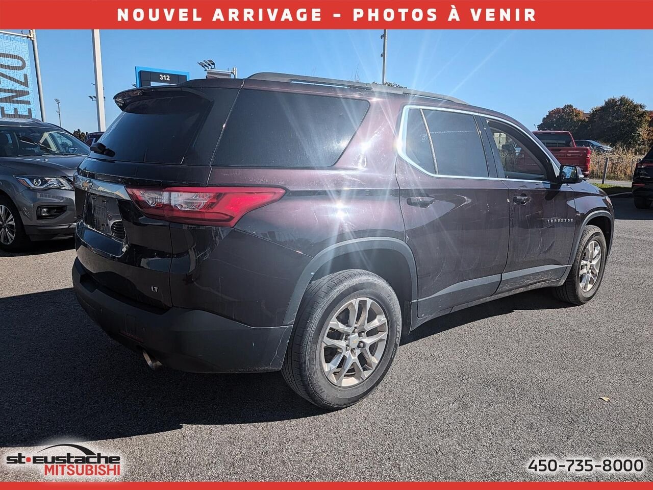 2021 Chevrolet Traverse Red Saint-Eustache - photo #1