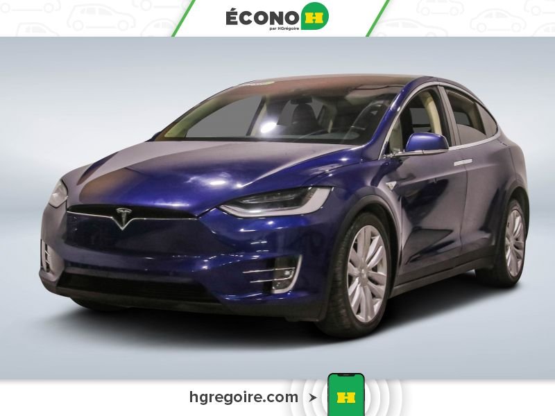 2016 Tesla Model X Blue Blainville - photo #2