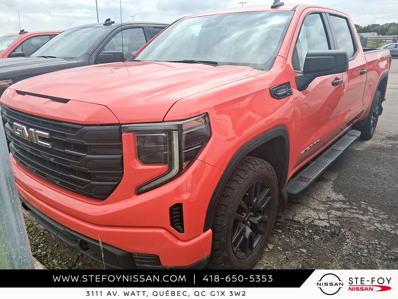 Red 2025 GMC Sierra 1500 Pickup Truck Four-Wheel Drive Automatic