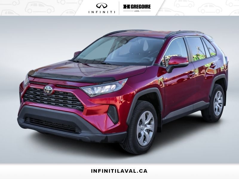 2020 Toyota Rav 4 LE CAMERA DE RECUL GROUPE ELECTRIQUE Red
