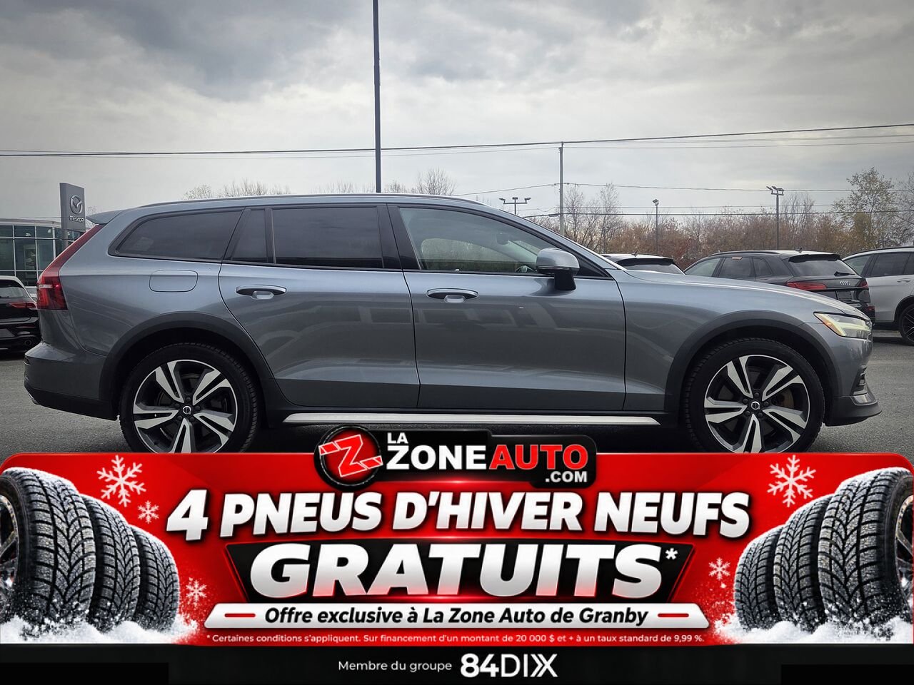 Volvo V60 Cross Country 2021 Gris Granby - photo #7
