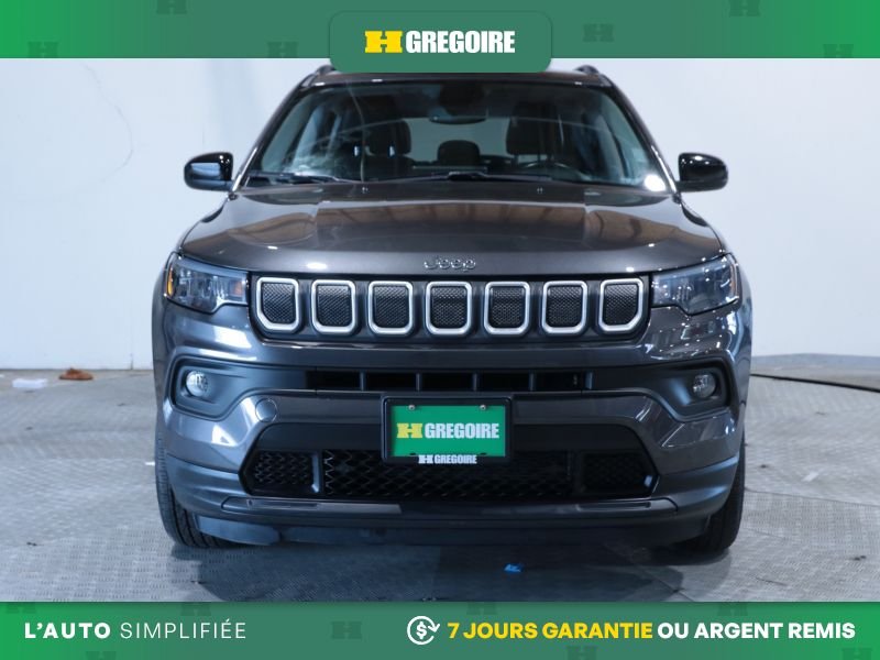 Jeep Compass NORTH AWD AUTO A/C CUIR NAV GR ELECT MAGS CAM RECU 2022 Gris