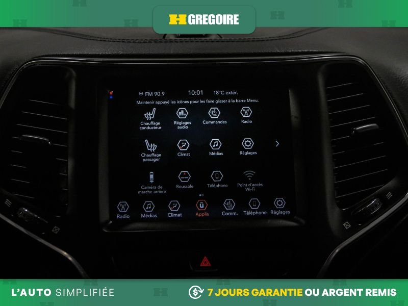 Jeep Cherokee 728284 | SPORT AWD AUTO A/C MAGS CAM RECUL BLUETOOTH 2022 Noir Laval - photo #22