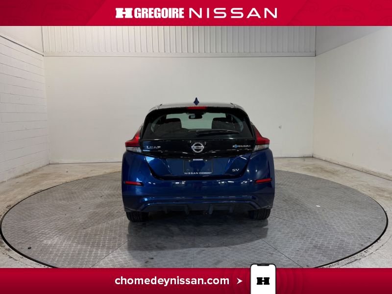 Nissan Leaf CR7398 | SV * Mag * Caméra * Bluetooth * Cruise 2019 Bleu Laval - photo #7
