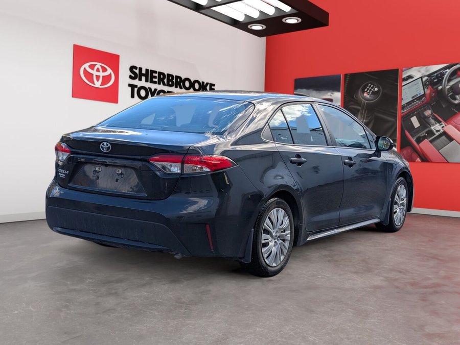 2020 Toyota Corolla L/AC/CAMÉRA DE RECUL/COMMANDES AUDIO AU VOLANT/BLUETOOTH Black