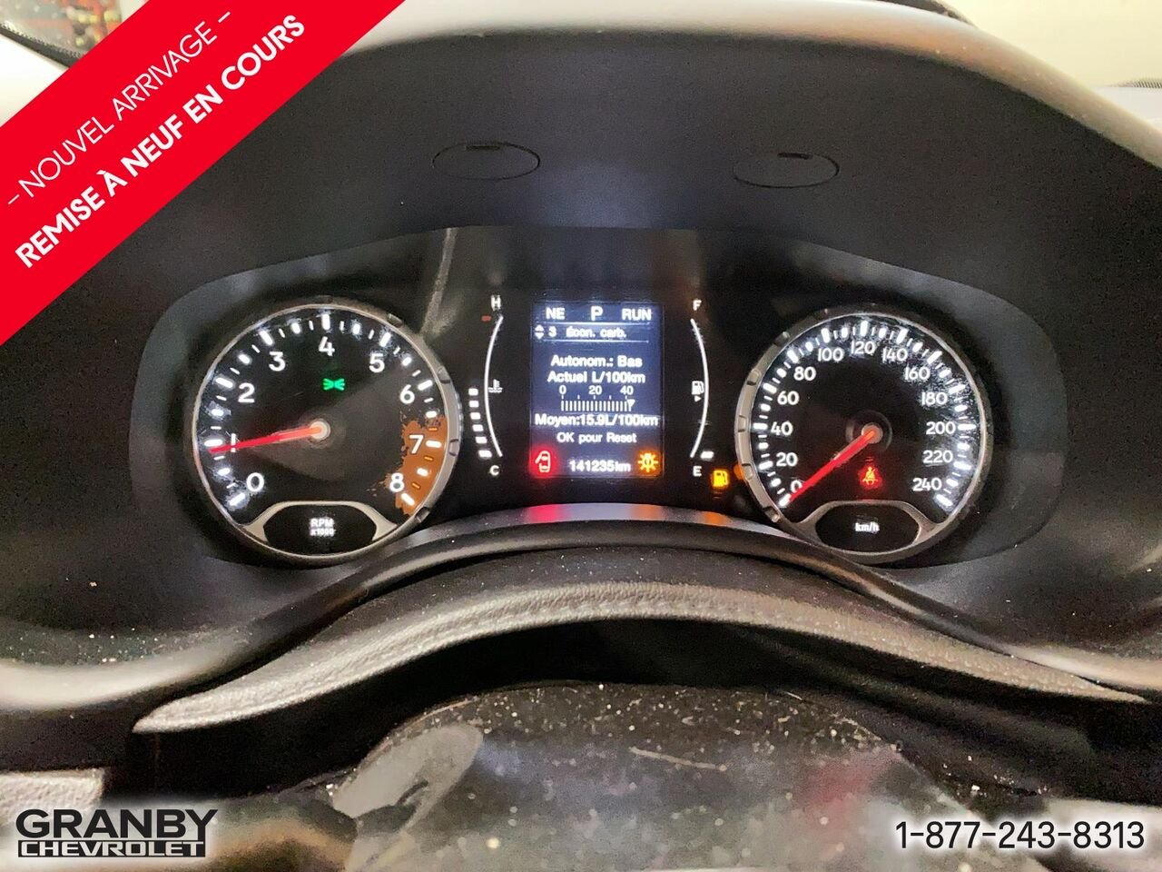 Jeep Renegade 4 RM, 4 portes, North | 25-1174A 2015 Orange Granby - photo #13